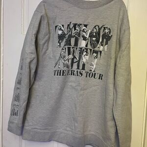 Taylor Swift Gray The Eras Tour Hoodie